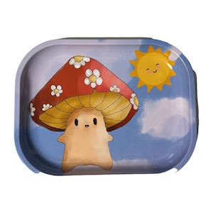 Mushroom Friend Rolling Tray