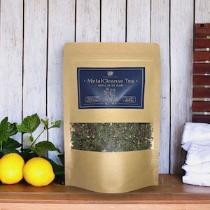 Heavy Metal Detox | MetalCleanse: drievoudige detox-mix | Bevordert de ontgifting van metalen en toxines | Rode klavertopjes, paardenbloemwortel, koriander