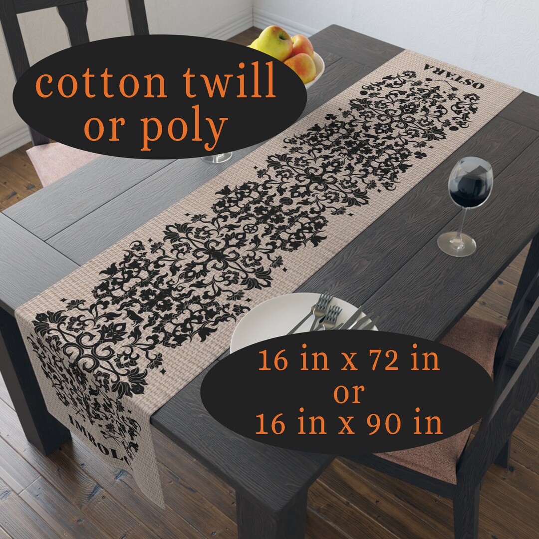 Imbolc Ostara Table Runner, Altar Cloth, Spring Equinox, Pagan Kid