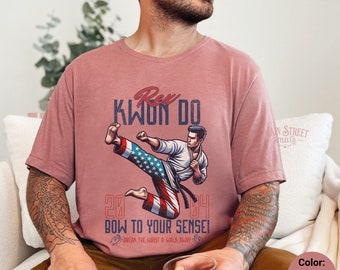 Napoleon Dynamite Shirt - Rex Kwon Do Light Weight Short Sleeve Tee - Bow To Your Sensei, Break The Wrist and Walk Away, Comedy Gift for Him