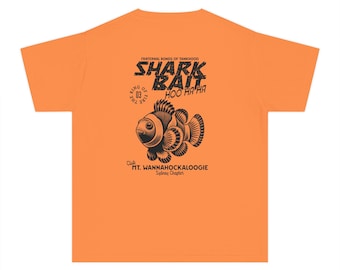 Finding Nemo Kids Shirt, Shark Bait Hoo Ha Ha Front & Back Print Comfort Colors Youth Tee, Mt Wannahockaloogi TShirt Matching Family Park