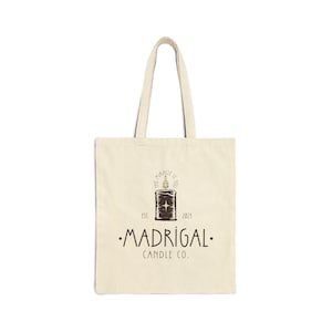 Encanto Cotton Canvas Tote Bag - Madrigal Candle Co Book Tote - The Miracle Is You - Bookish Gift - Reading Tote Bag - Gift For Her