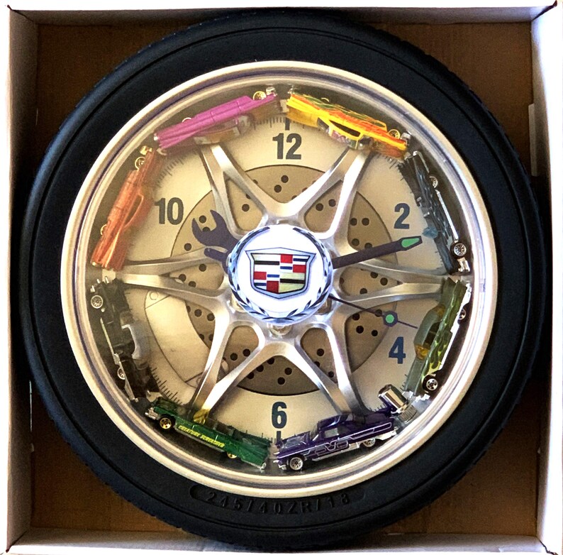Hot Wheels Cadillac Custom Car Clock - Etsy