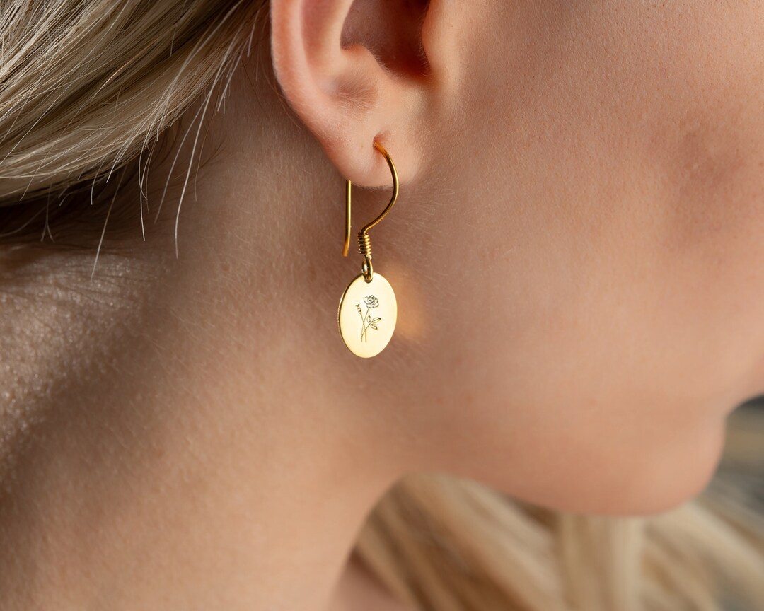 ELEPHANT CUB AND MOM EARRING