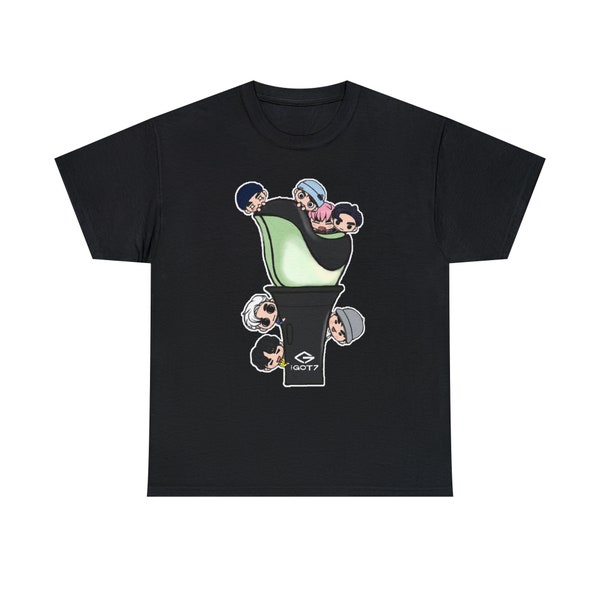 Unisex GOT7 Cartoon Blend Cotton Tshirt