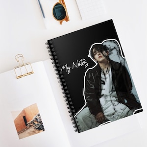 Seventeen Scoups Spiral Boyfriend Notebook - Ruled Line, Gift for Carats