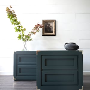 SOLD **DONOT PURCHASE** Pair of Midcentury Modern Nightstands / Vintage Matching Nightstands / Set of Bedside table