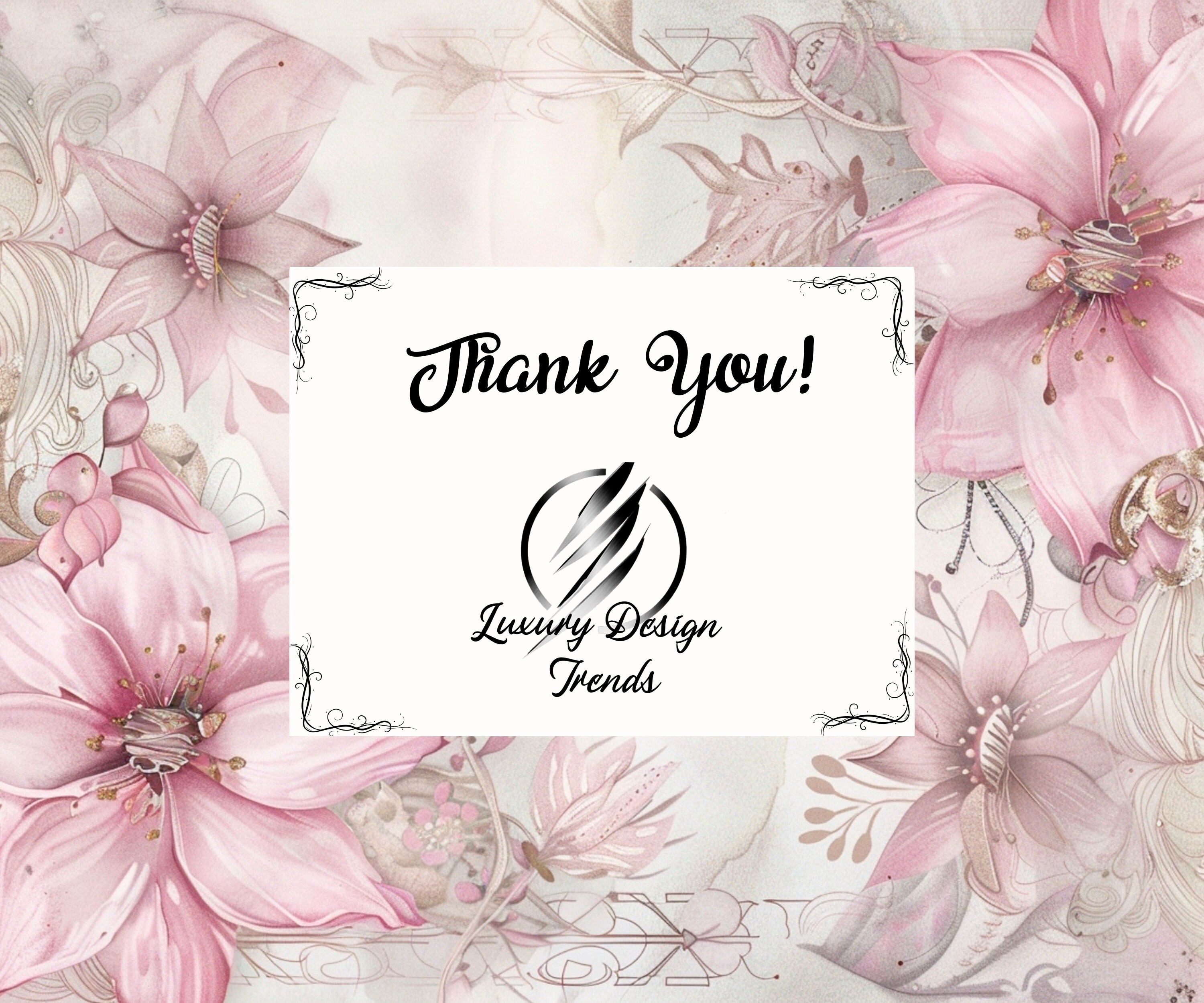 Boho Pink Floral Digital Paper Bundle | Watercolor Scrapbook Pages | A4 ...