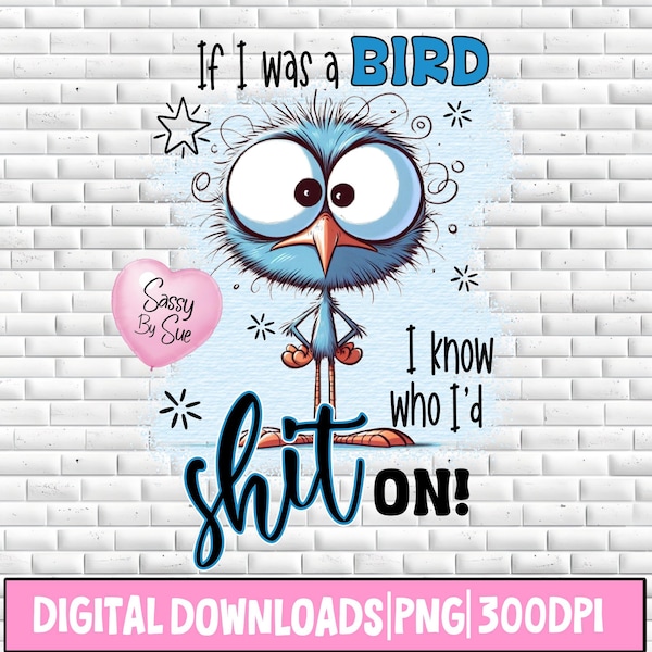 Funny Bird Quote - Etsy