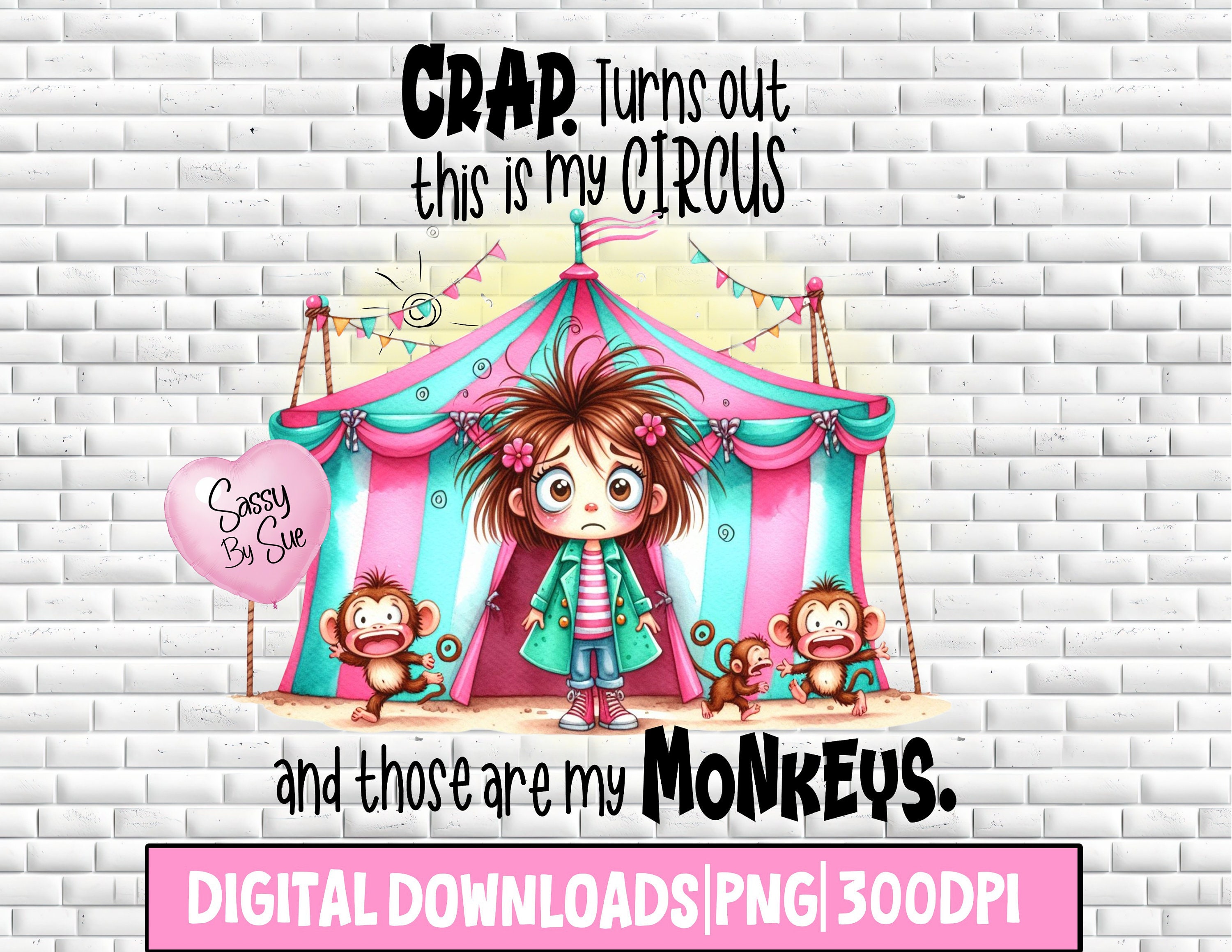 Funny Clown Quotes - Etsy, image size:3000x2318