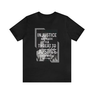 Black History T-Shirt,  Unisex Martin Luther King Jr.  T-shirt,  Black History Month Shirt,  Black History Gift, Black History Month