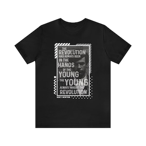 Black History T-Shirt,  Unisex Huey Newton T-shirt,  Black History Month Shirt,  Black History Gift, Black History, Black History Month
