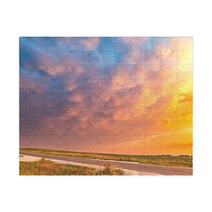 Puzzle Colorful Midwest Sunrise | Iowa nature jigsaw puzzle | Puzzle for Adults