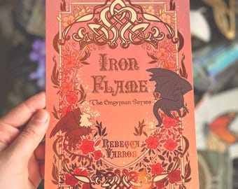Iron Flame Foiled Print Set