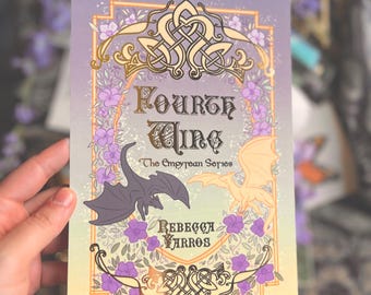 Fourth Wing Gold Foiled Print Set