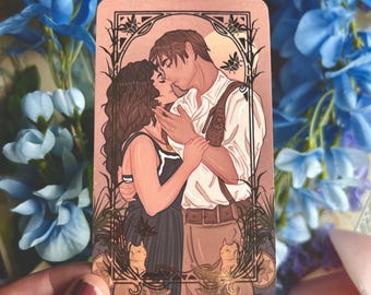 Rick and Evie Trading Card