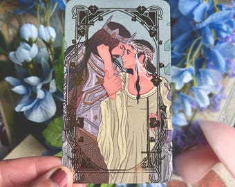 Aragorn and Arwen Trading Card