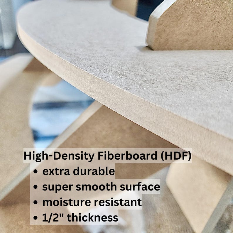 4-tier HDF Display Stand: Craft Fair Tabletop Shelf (22