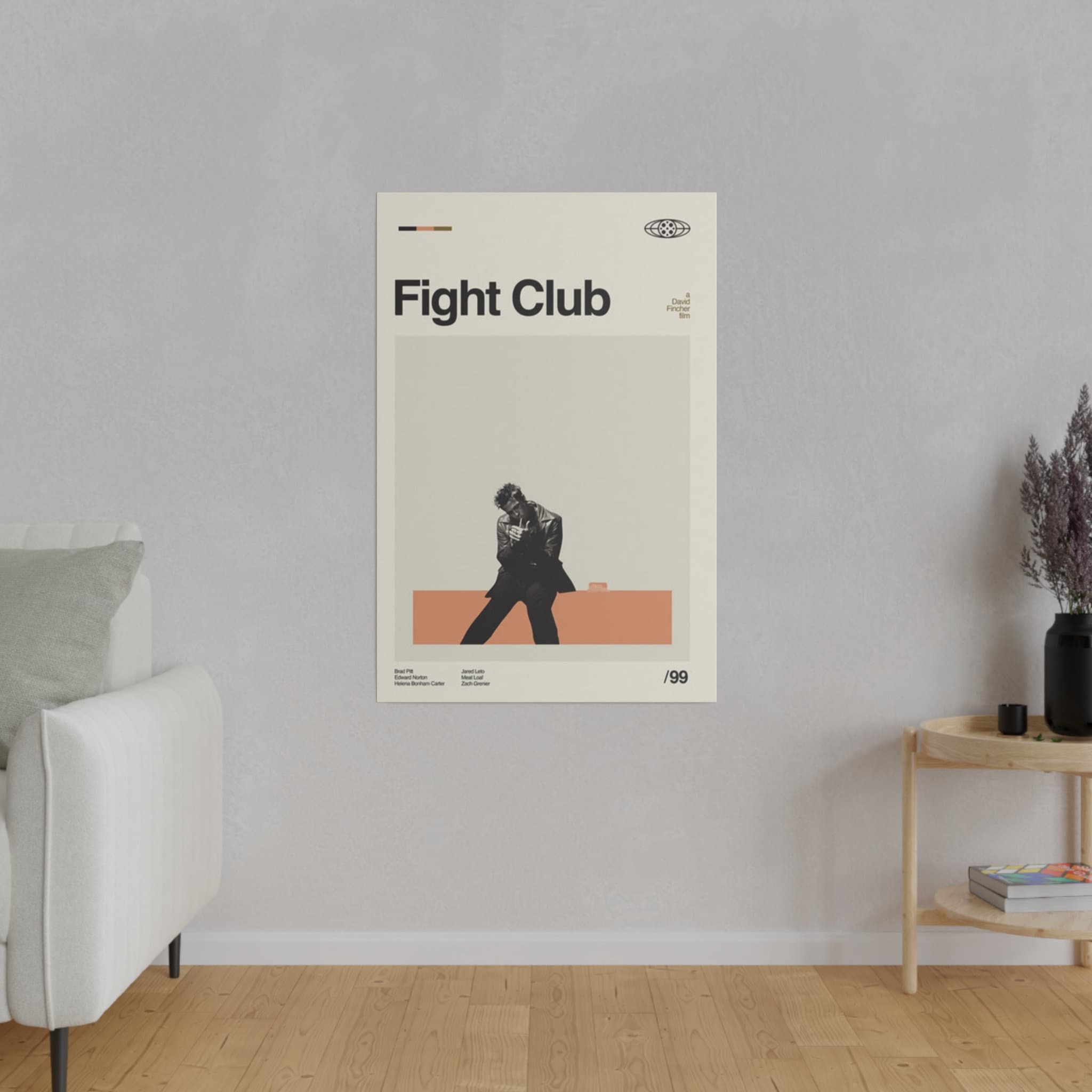 Fight Club Minimalist Movie Poster Custom Canvas Wall Print Etsy fight-club-minimalist-movie-poster-custom-canvas-wall-print-etsy