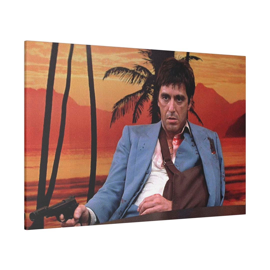 Scarface Takeover Custom Canvas Wall Print - Etsy