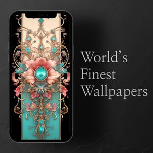 Gorgeous digital smartphone wallpaper