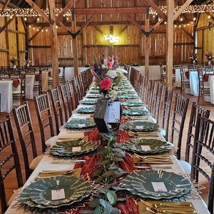 Rustic Wooden Hexagon Centerpiece with Mason Jar image 5