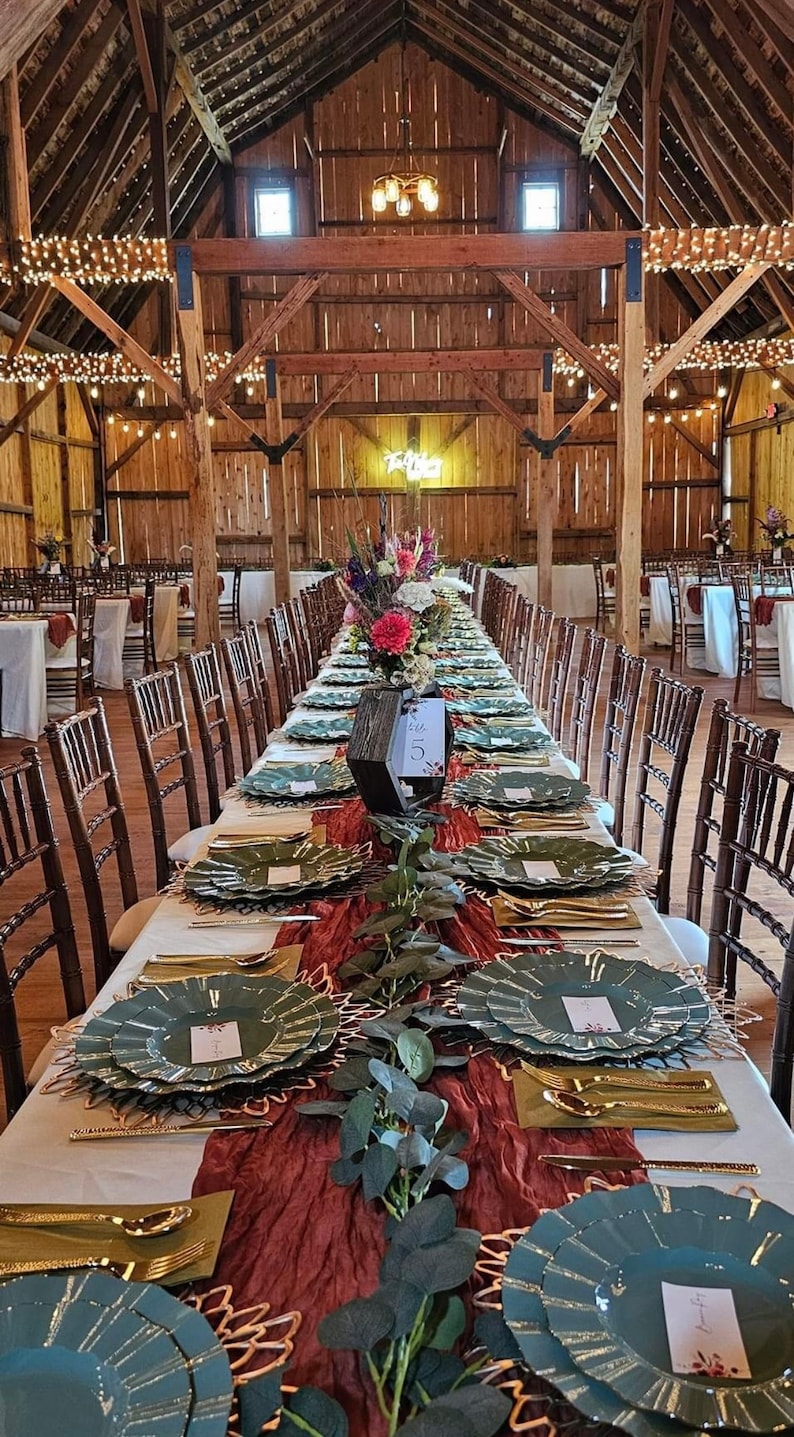 Rustic Wooden Hexagon Centerpiece with Mason Jar image 5