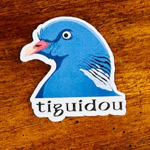 oiseau drôle, TIGUIDOU, decalcomanie divertenti
