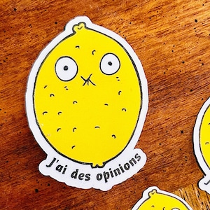 citron drôle, francese divertente, opinioni, decalcomanie divertenti