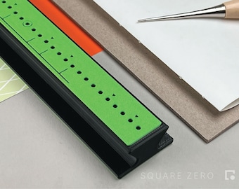 French Link Book Binding Punching Cradle | Sea Lemon Signature Hole Punching Tool | Fan Fiction Bookbinding Scrapbooking Album Crafting Gift
