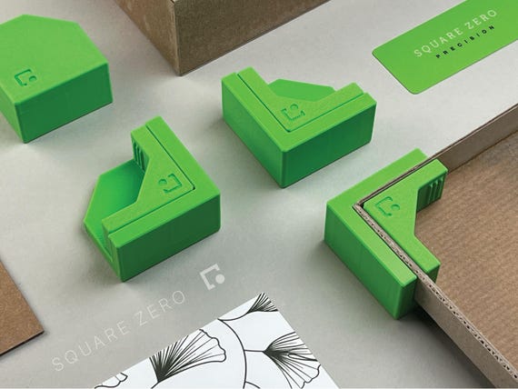 3D Magnetic Corner Clamps for Box Making & Bookbinding | Precision