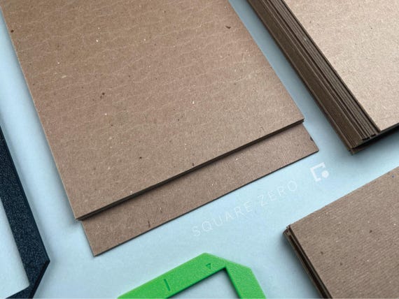 Chipboard Sheets for Box Making & Bookbinding | Thick Craft Board Supply Material for Hardcovers | 50PT (0.050”),  100PT (0.100”) Thickness