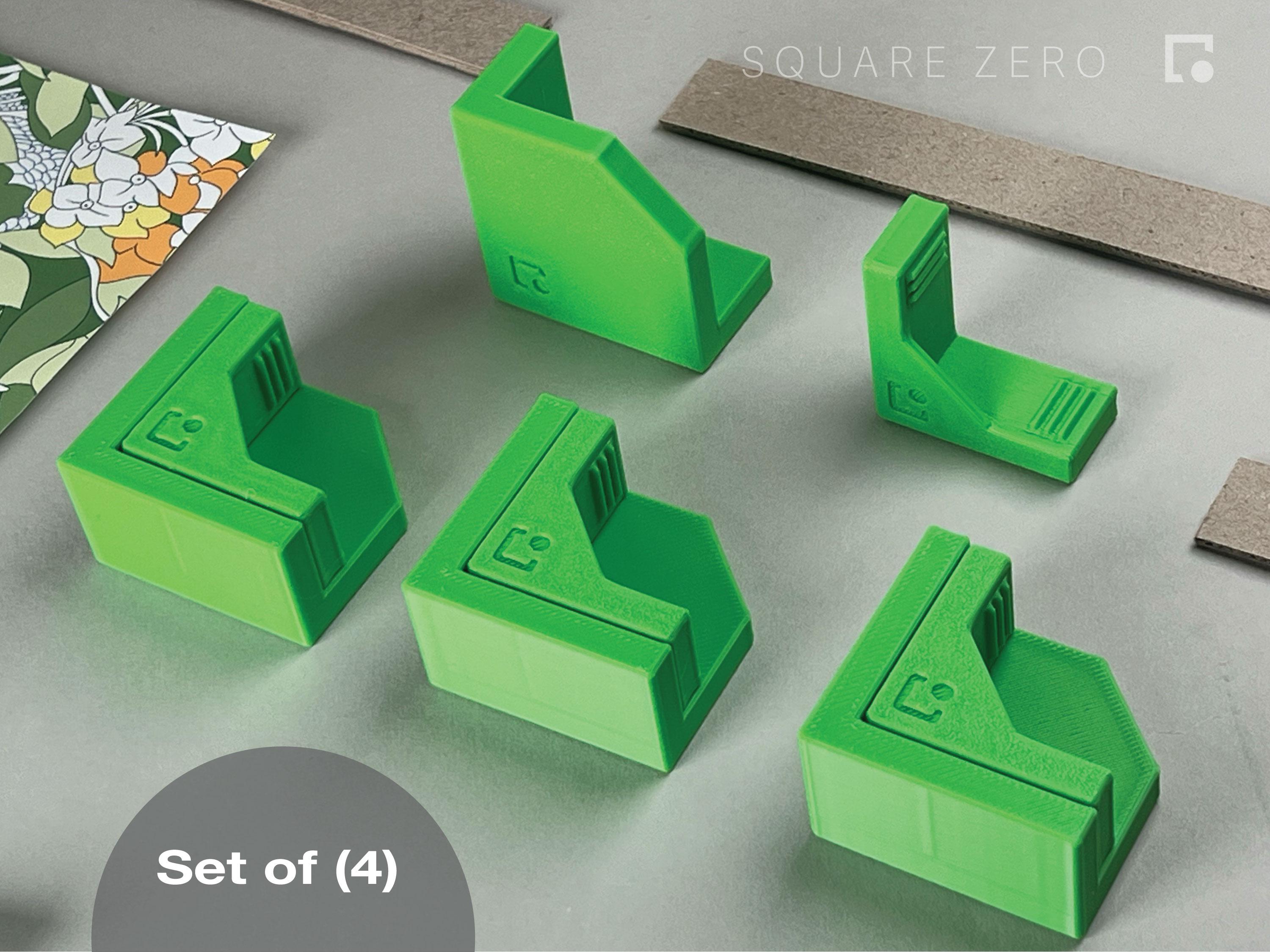 3D Magnetic Corner Clamps for Box Making & Bookbinding | Precision