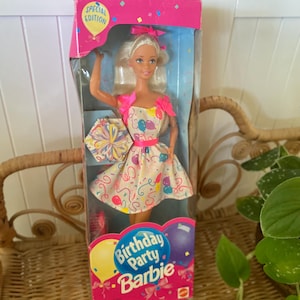 Vintage Mattel Special Edition Birthday Party Barbie Doll