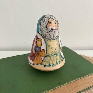 Russian Folk Art Roly Poly Tilting Doll