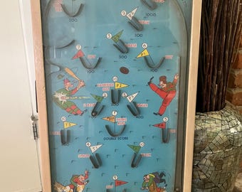 Vintage Pinball Game 5-IN-1 POOSH-M-UP Big 5 Northwestern Products