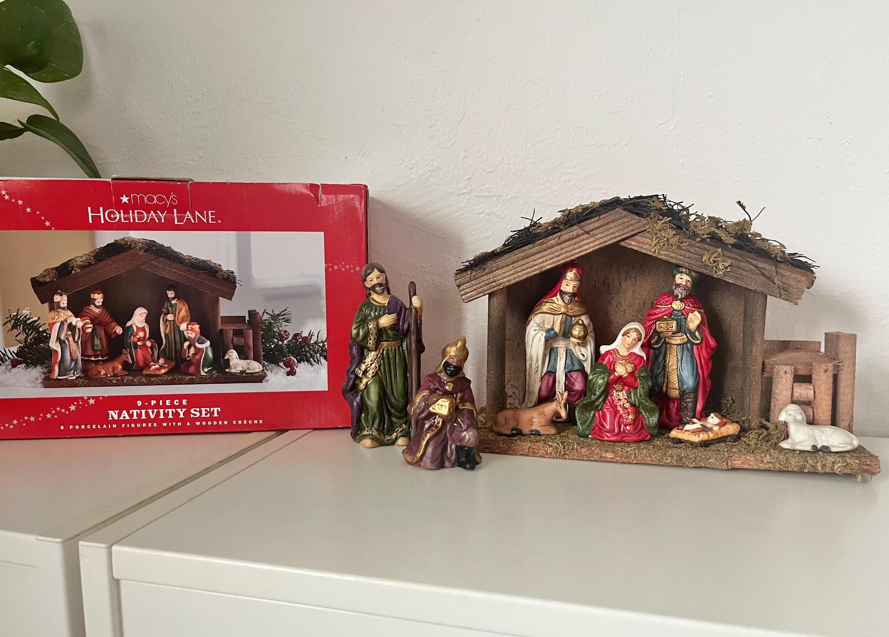 Ceramic nativity set - Etsy 日本