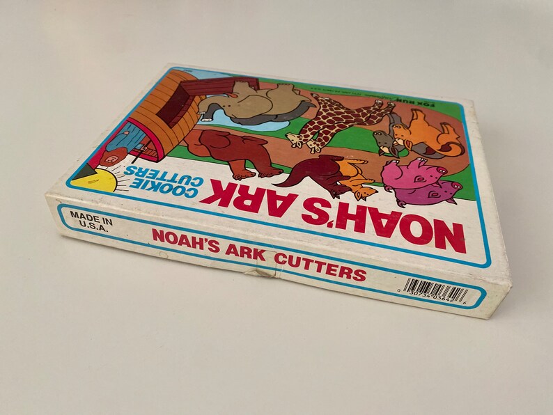 Vintage 1985 Noah’s Ark Cookie Cutters - Etsy