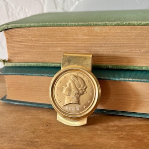 Vintage Advertising 1897 Coin Money Clip
