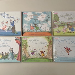 Angelina Ballerina Books - Etsy
