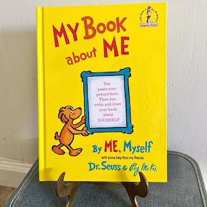 Vintage Dr. Seuss Mein Buch Über mich Random House Anfängerbücher
