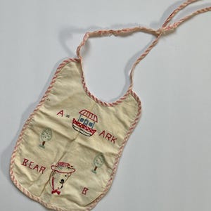 Vintage Embroidered Baby’s Bib