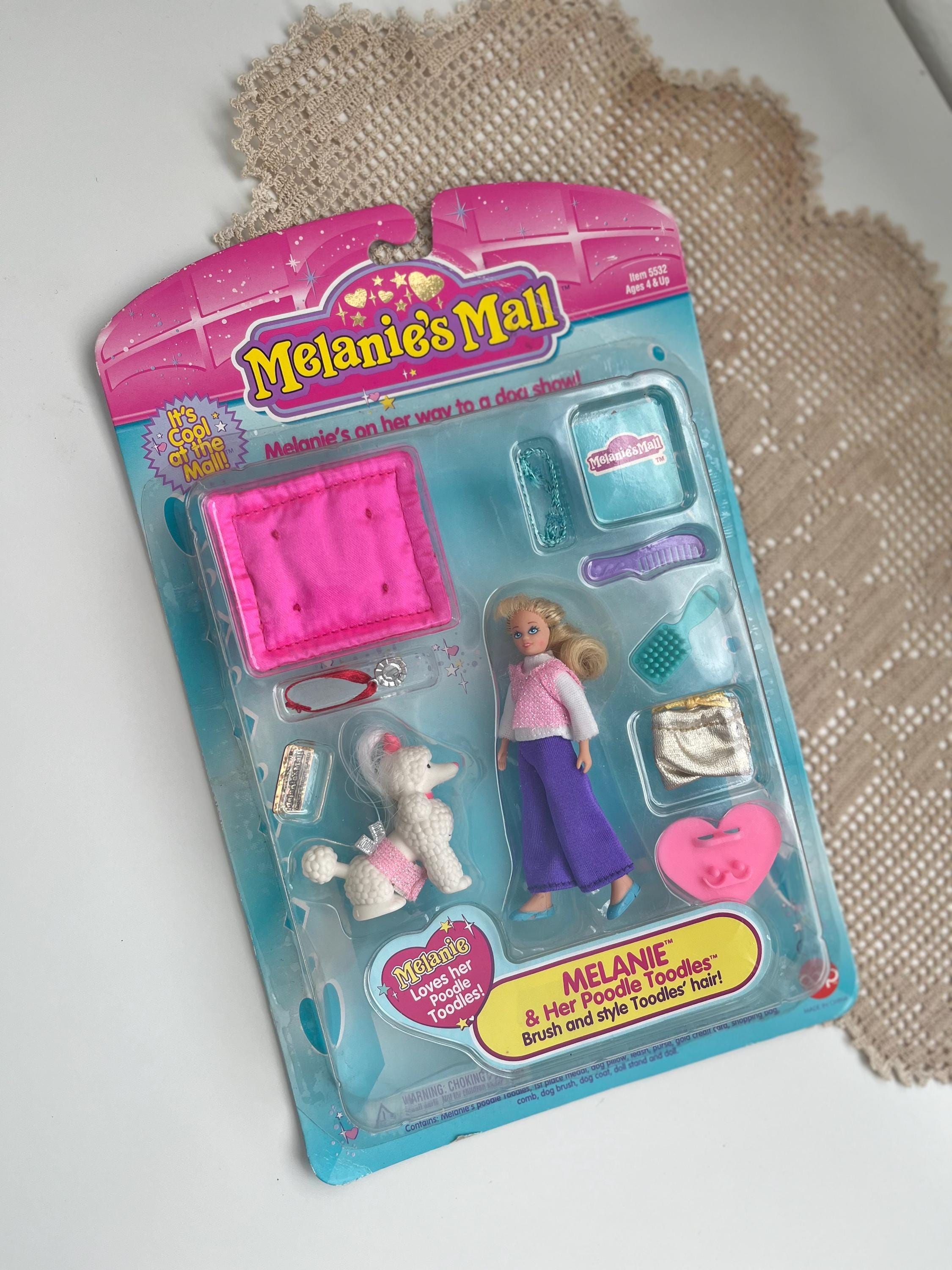 Vintage Cap Toy's Melanie's Mall Melanie & Her Poodle Toodles