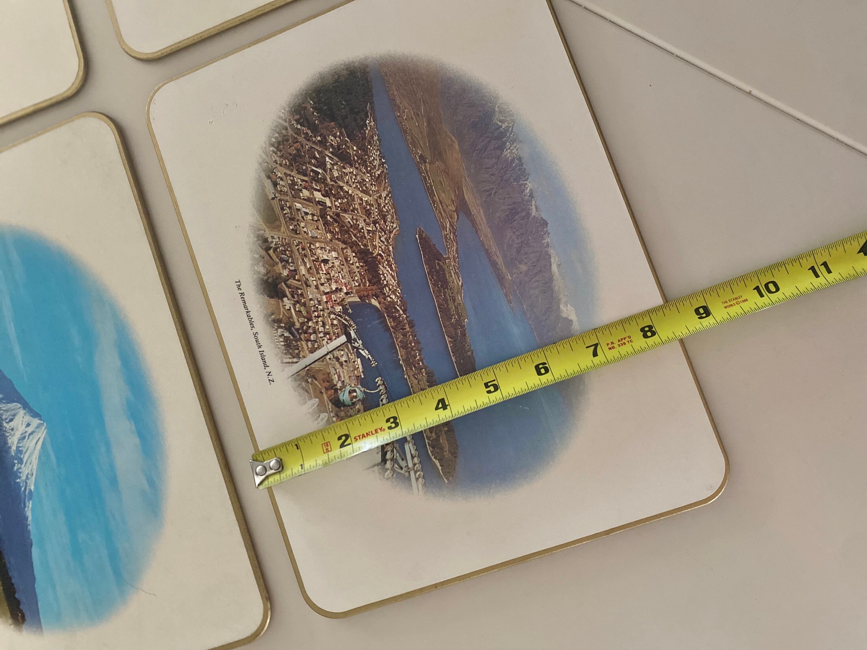 Jason Placemats of Distinction Scenic Set of 6, Made in New