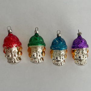 Vintage Mercury Glass Antique Ornaments