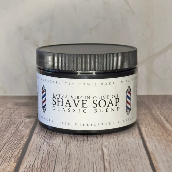 Olive Oil Shaving Soap | 8 FL OZ