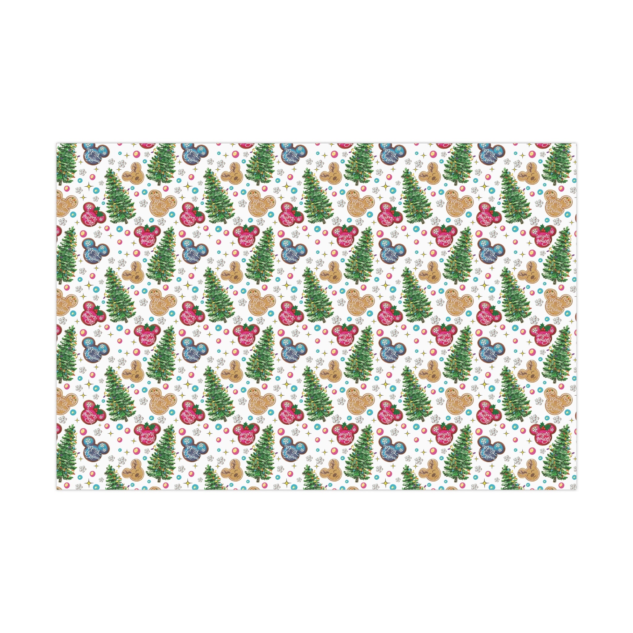 Christmas Wrapping Paper, Disney Christmas Wrapping Paper, Magical