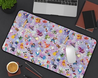 Magical Castle Desk Mat, Cute Desk Mat, Office Mouse Pad, These are my favorite things Desk Mat, Magic Kingdom Desk Mat, Here For The Snacks