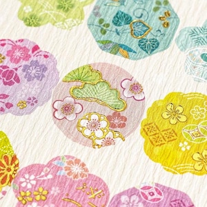 Stickers floraux japonais Sakura fleurs de cerisier-agendas Scrapbooking-enveloppe joint-faire-part de mariage autocollants-décorations cadeaux