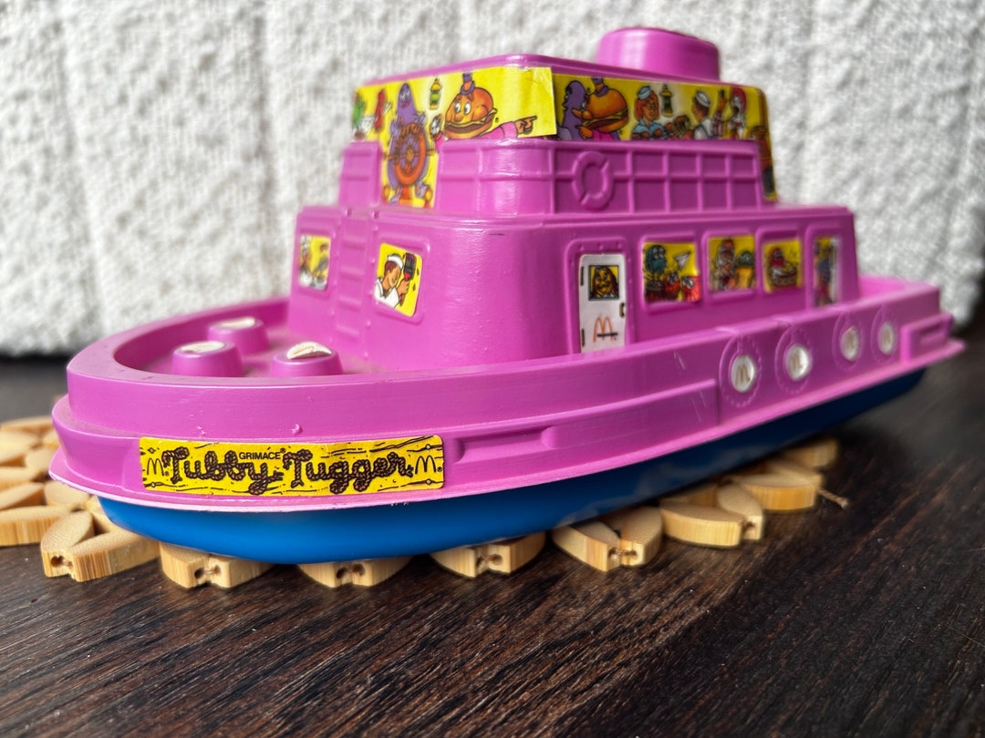 Mcdonalds happy meal boat container hotsell